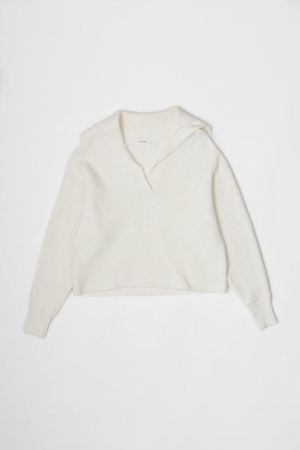 Wide hotsell collar sweater