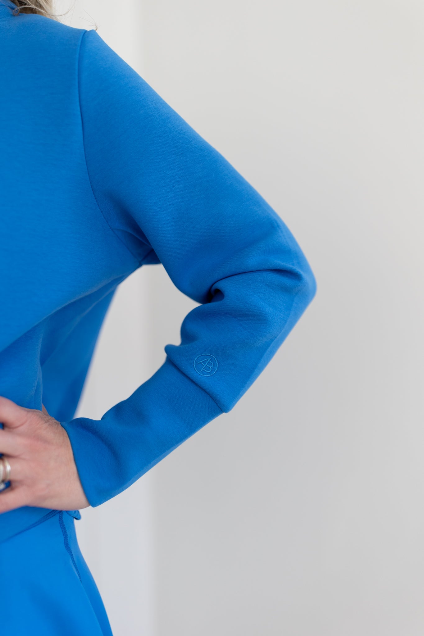 The Everyother Day Pullover in Cerulean