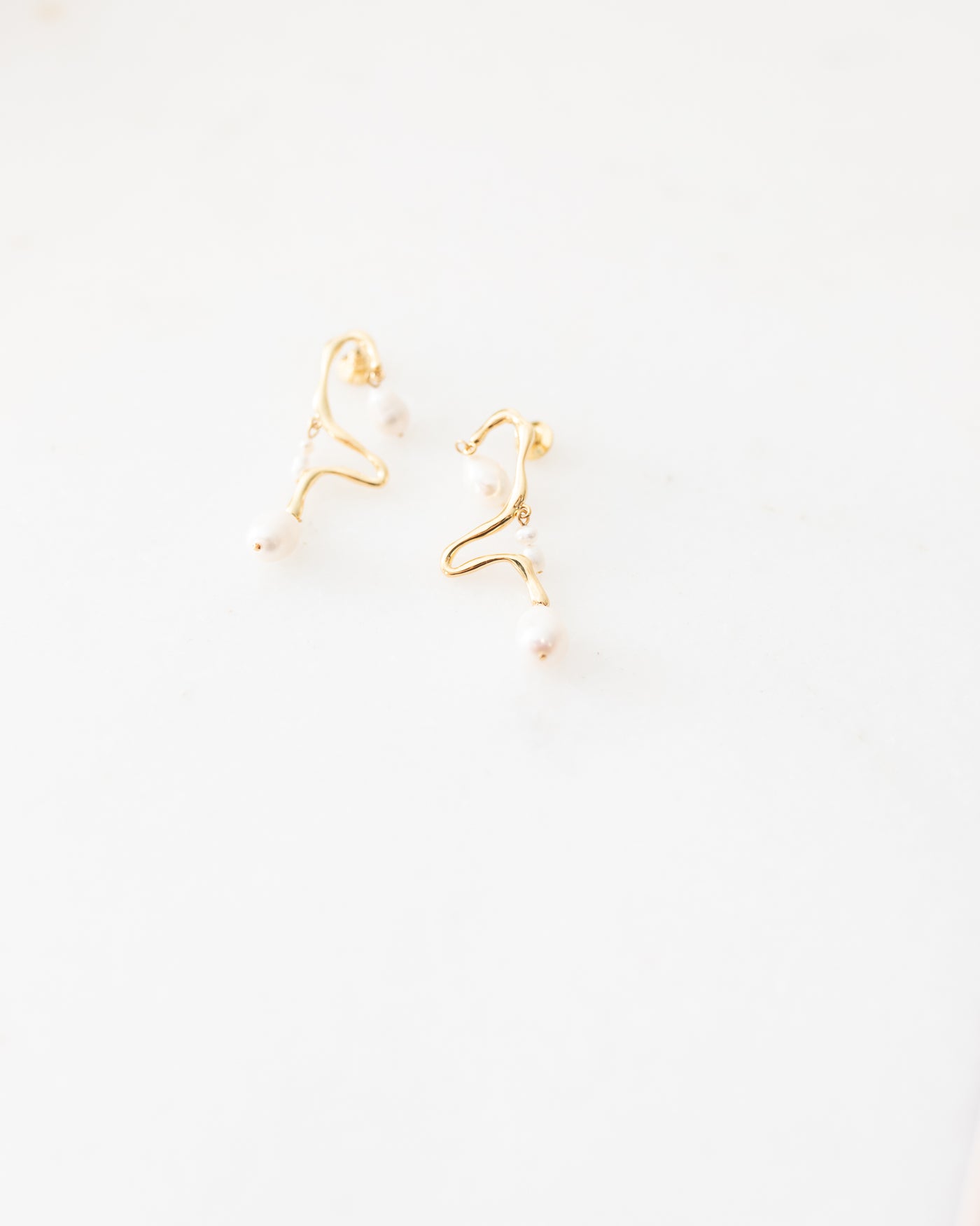 Camila Earrings in Gold