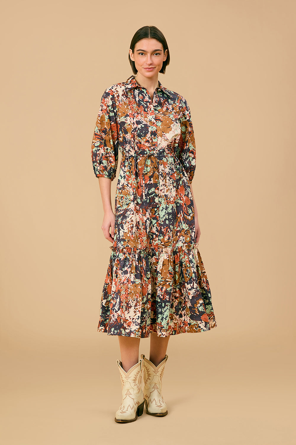 Grace Dress in Black Bramble by Olivia by Livro