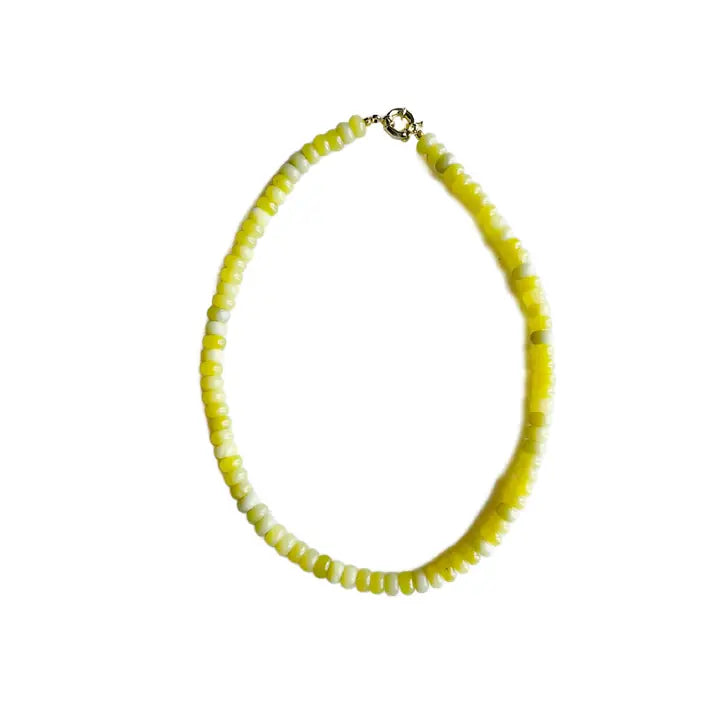 Celadon Jade 17" Beaded Necklace