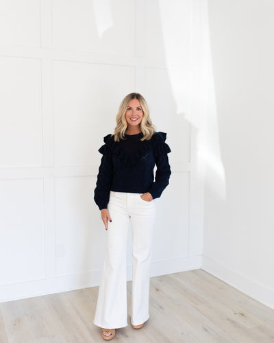 Giada Sweater in Navy