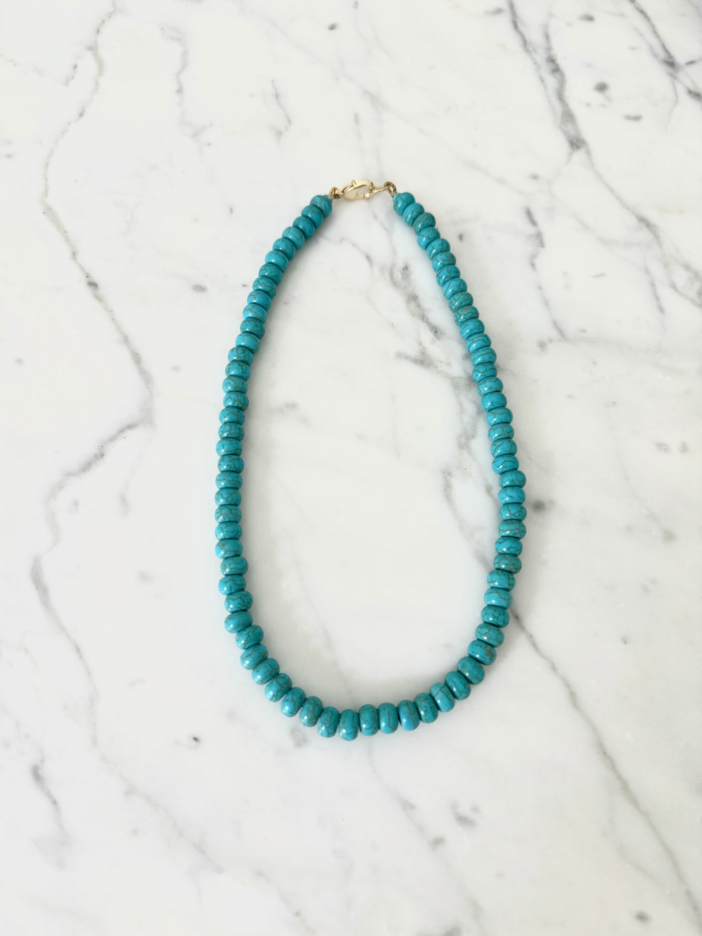 Turquoise Beaded Necklace