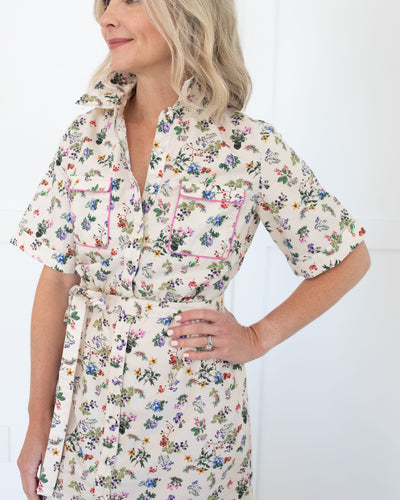 Tilly Dress in Dewberry
