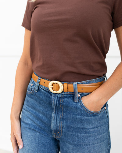 Basic Chocolate Brown T-Shirt