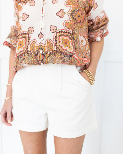 Alicia Blouse in Foulard Paisley Print