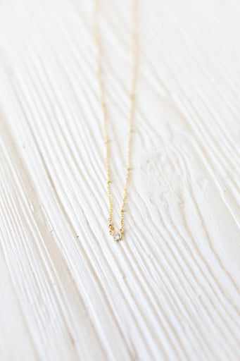 Diamond Necklace in Gold