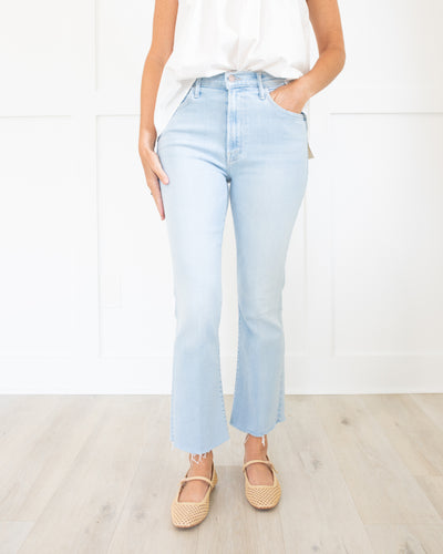 The Insider Crop Step Fray in Beaming