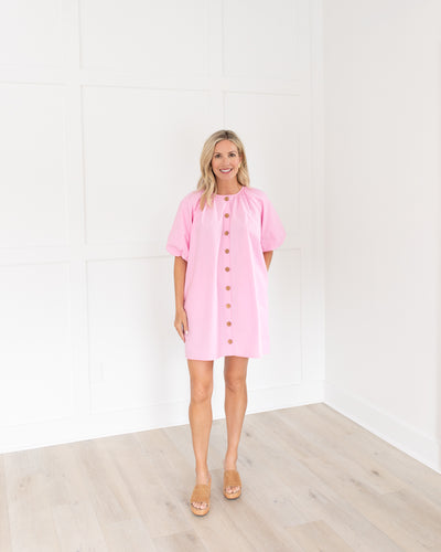 Frannie Dress in Pink