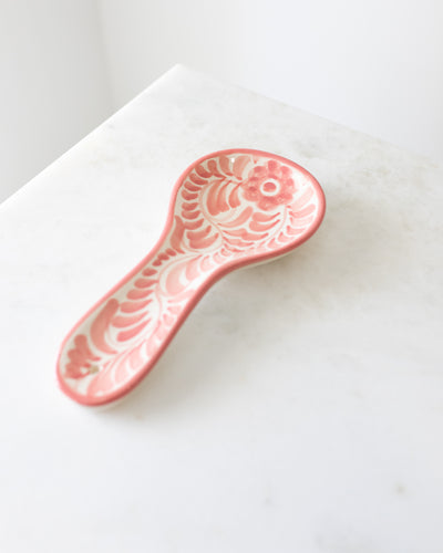 Hand Painted Spoon Rest