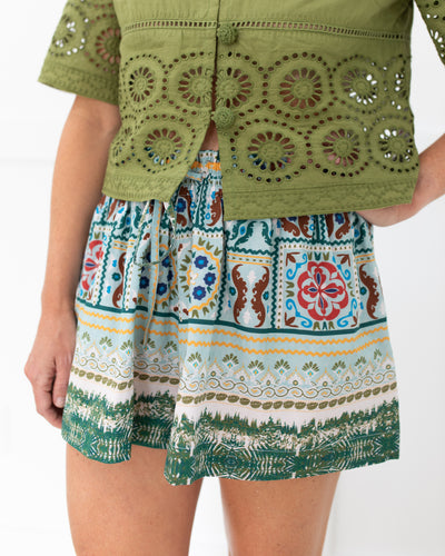 Heidi Top in Moss