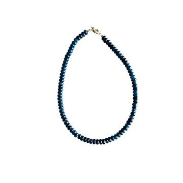 Slate Blue 17" Necklace