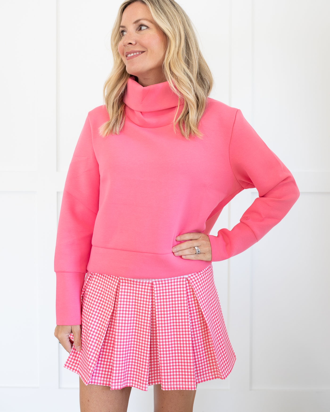 Everyother Day Pullover in Guava by ADDISON BAY