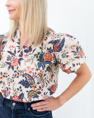James Top in Fall Floral