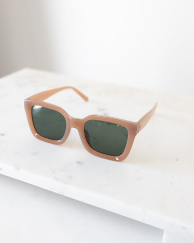 Abstraction Sunglasses in Fawn