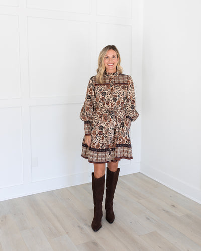 Dark Brown Tall Boots