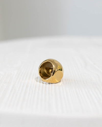 Gold dome Ring Size 6