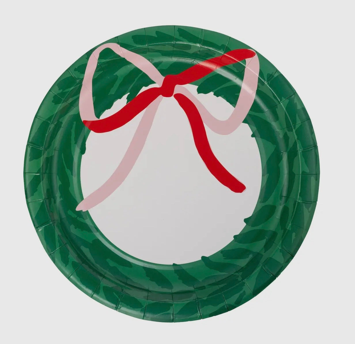 Wreath Paper Plates