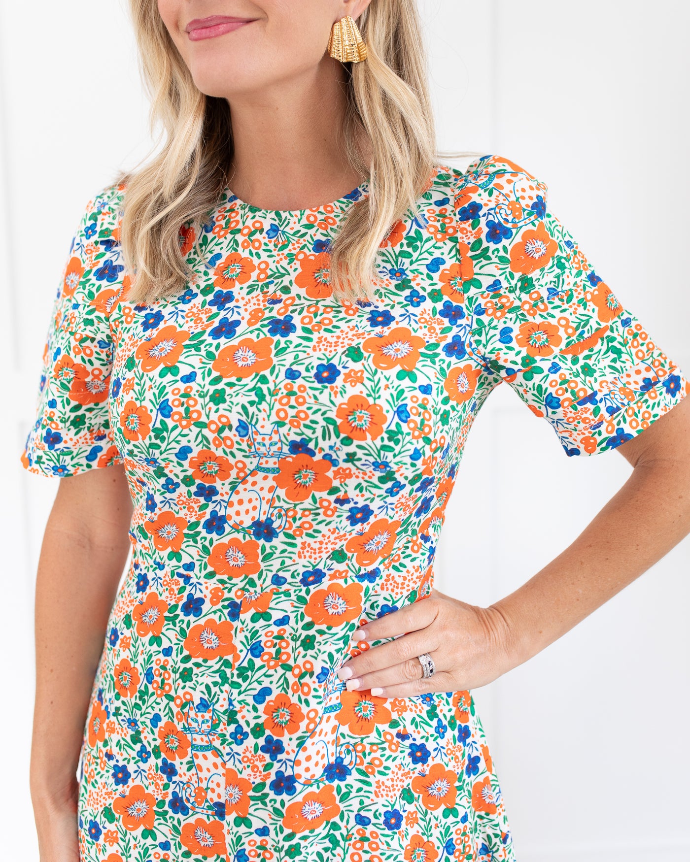 Casey Dress in Catnap