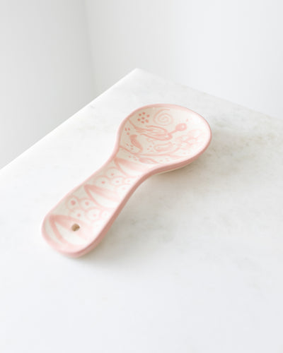 Hand Painted Spoon Rest