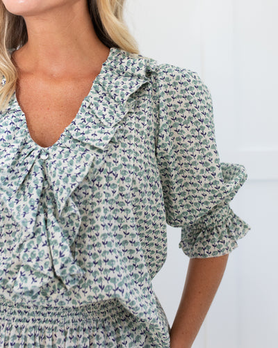 Imogen Blouse in Ditsy Floral