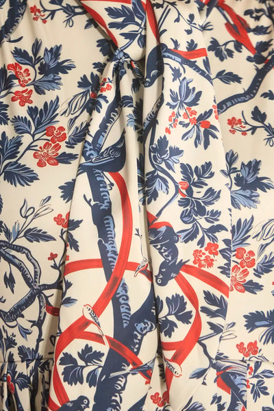 Lila Dress in Gramercy Vine by Hunter Bell