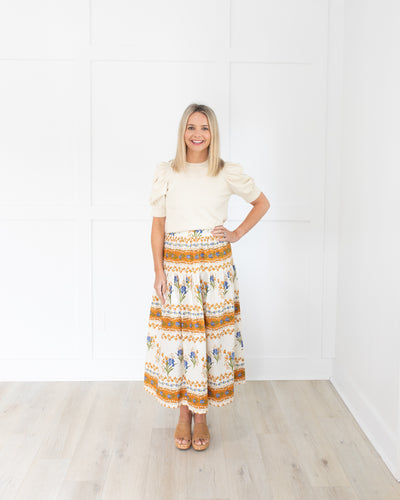 Quinn Skirt in Heirloom