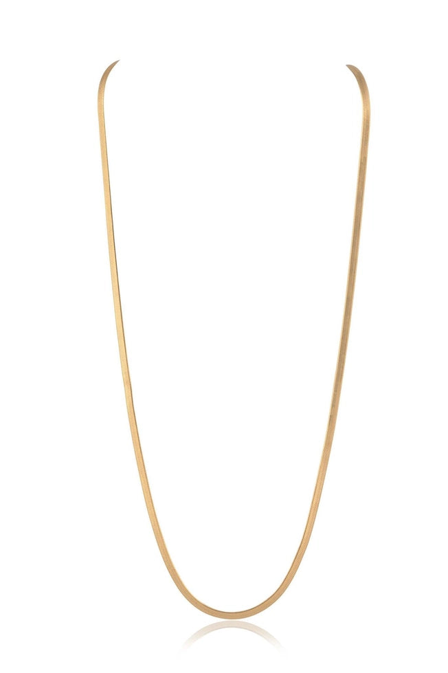 18" Gold Snake Chain