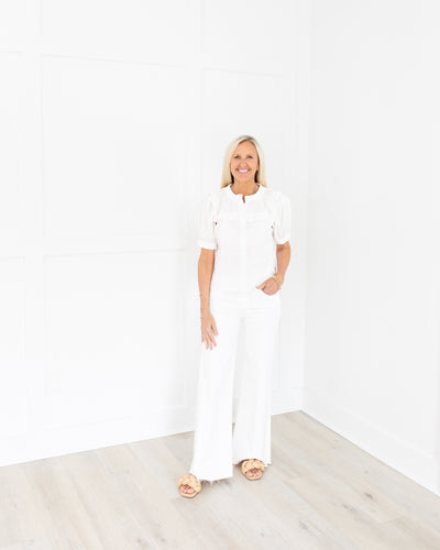 The Courtney Shirt in White