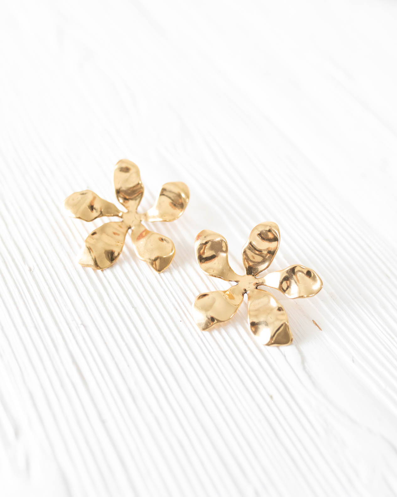 Tangier Earrings in Gold by Mignonne Gavigan