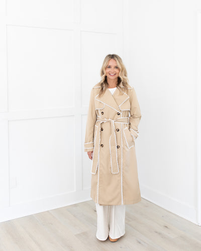 Neutral Trench Coat