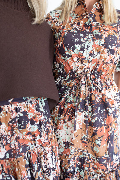 Grace Dress in Black Bramble by Olivia by Livro