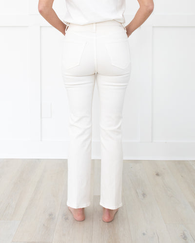 The Tripper Ankle in Cream Puffs by Mother Denim