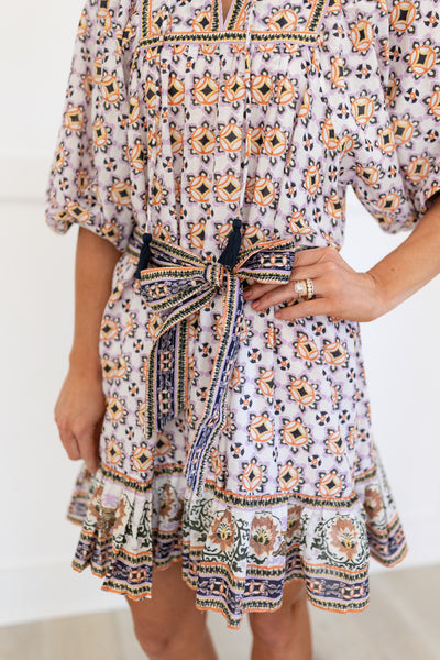 Giovanna Mini Dress in Marrakesh by CLEOBELLA