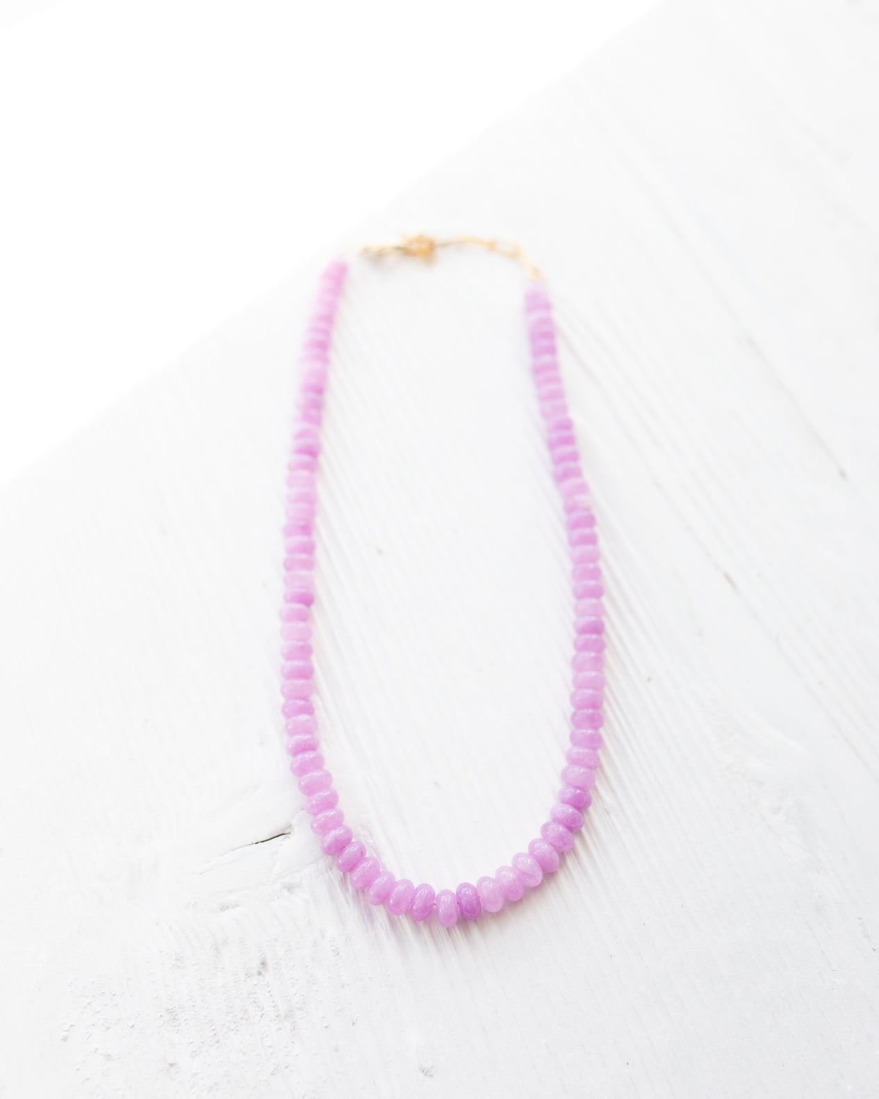 Lilac Bead Necklace