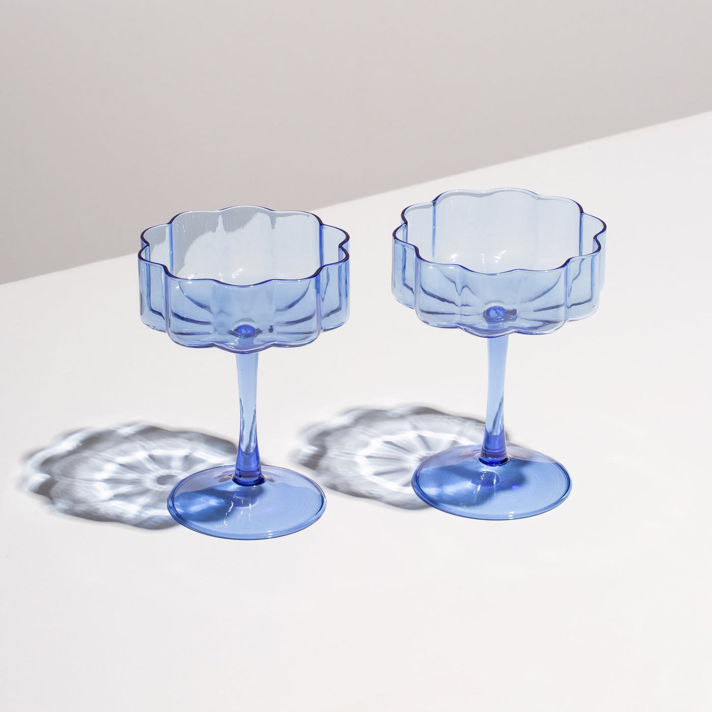 Wave Coupe Glass Set of 2