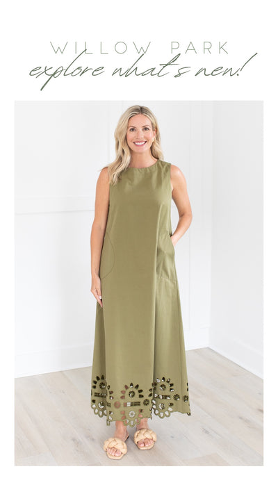 Dani Top in Olive