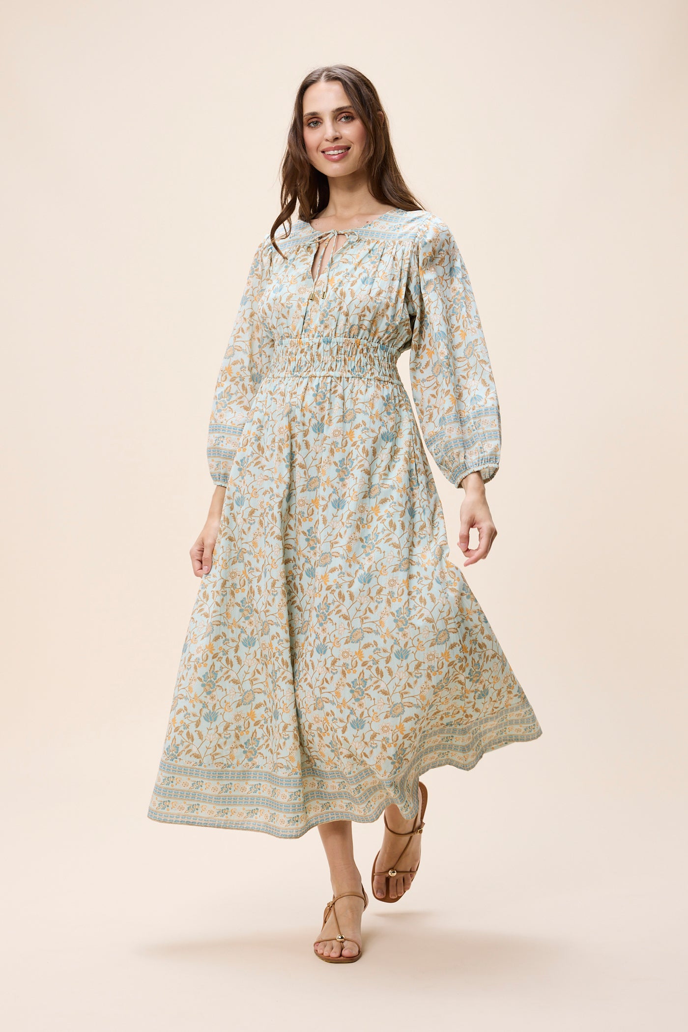 Nova Midi Dress in Kaia Print