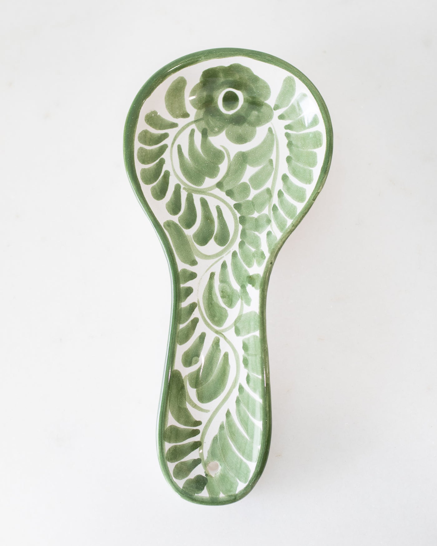 Hand Painted Spoon Rest