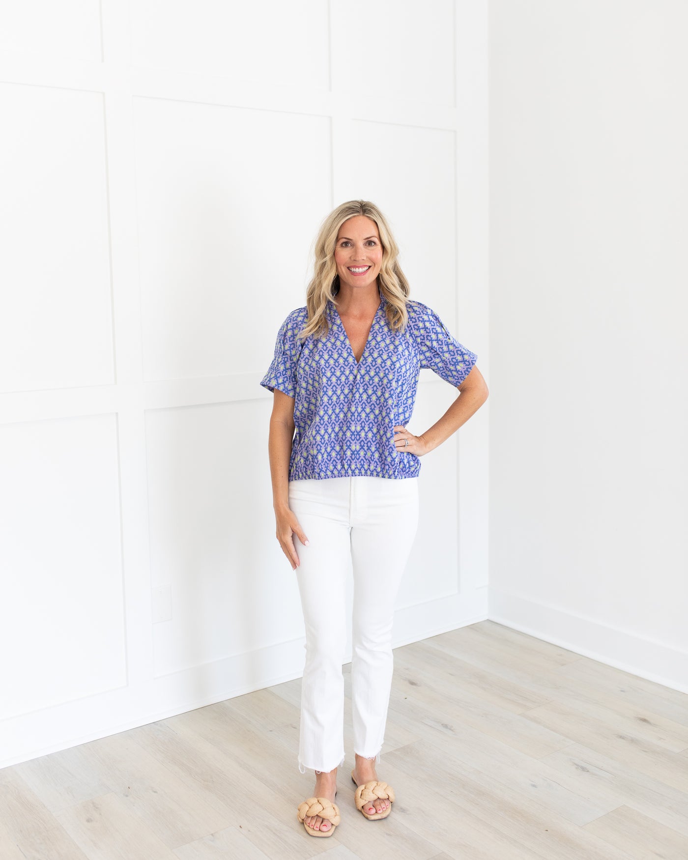 Merritt Top in Lavender Sorbet