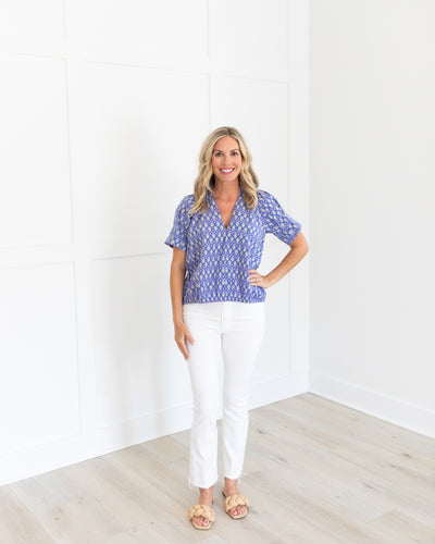 Merritt Top in Lavender Sorbet