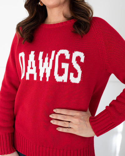 Red DAWGS Sweater