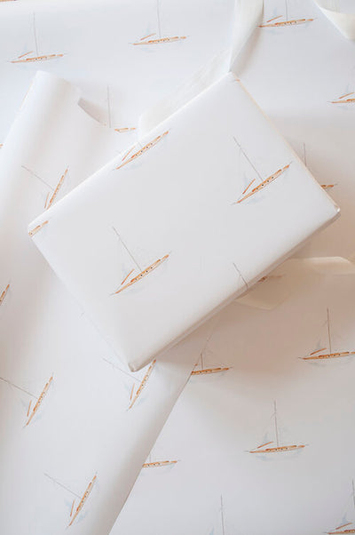 Sailboat Gift Wrap