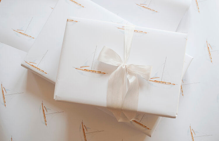 Sailboat Gift Wrap