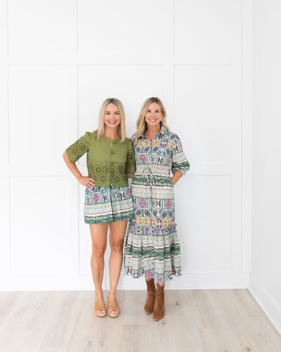 Heidi Top in Moss