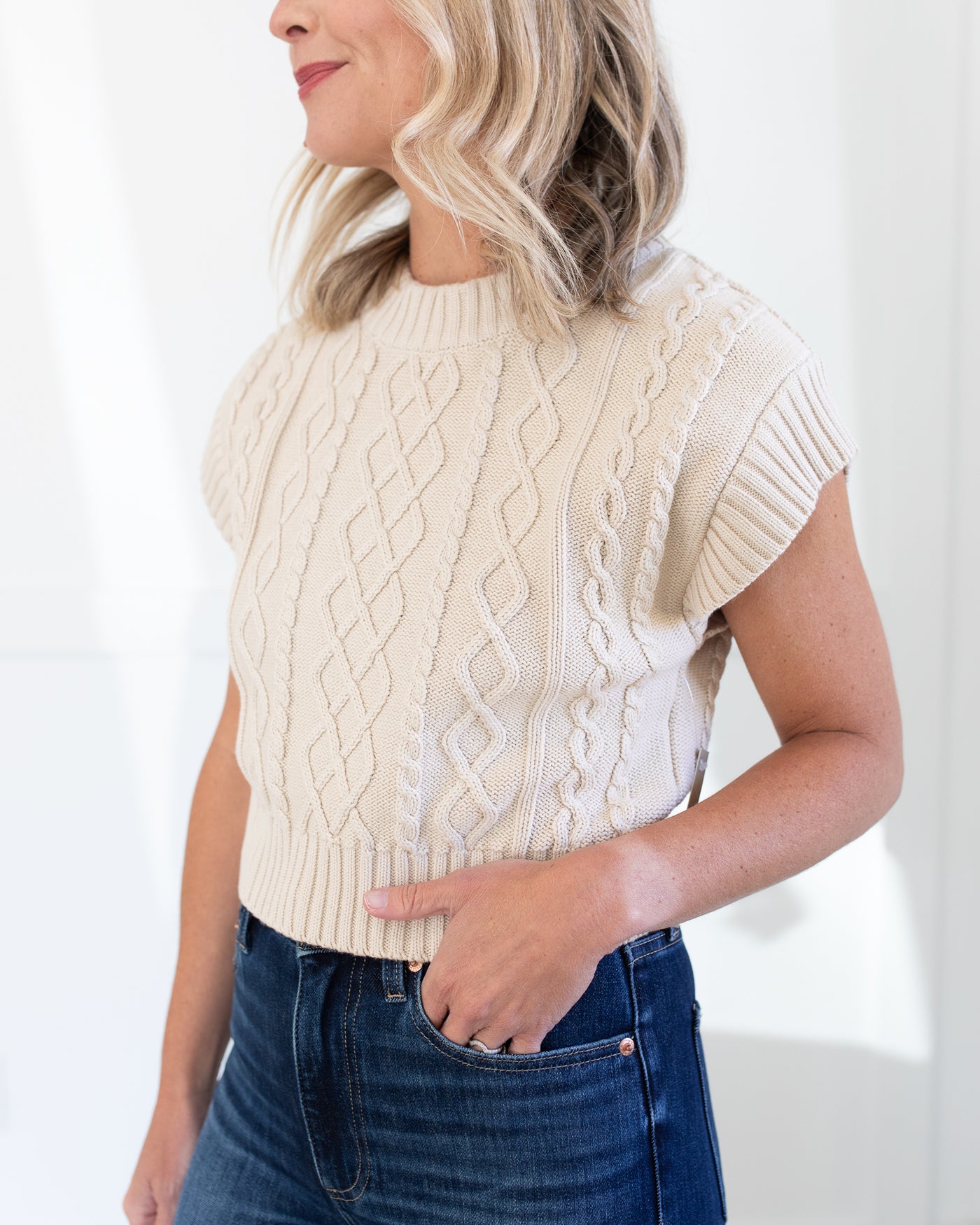 Gigi Cream Sweater