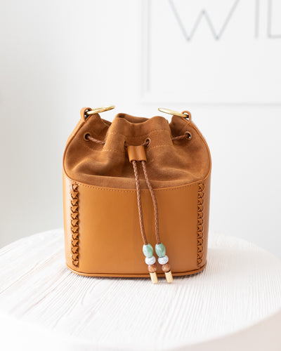 Walnut Brown Bucket Bag