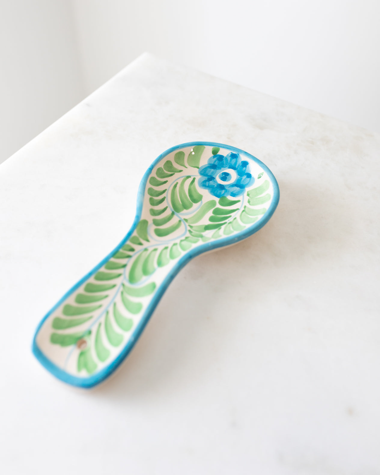 Hand Painted Spoon Rest