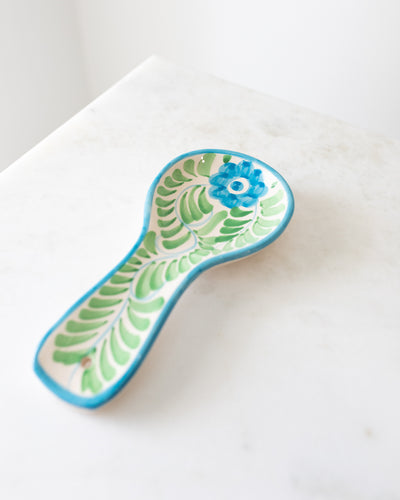 Hand Painted Spoon Rest