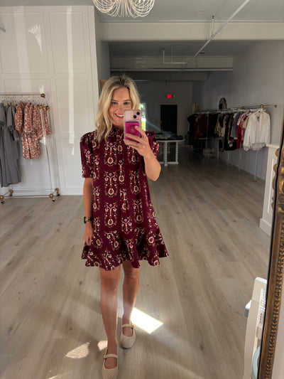 Liv Dress in Bramble Motifs